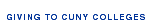 GIVING TO CUNY